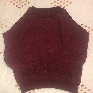 Maroon sweater